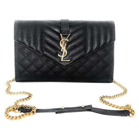 ysl wallet on chain large|YSL envelope wallet on chain.